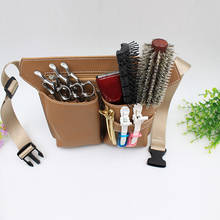 Professional Hair Scissors Comb Waist Pack Bag Hairdressing Hairpin Salon Tool Case Hair Styling Supplies NN 2024 - buy cheap