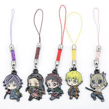 Japan Anime Demon Slayer kimetsu no yaiba Key Chain Figure Alloy Keychain Accessories Pendant Keychains for Ladies 2024 - buy cheap