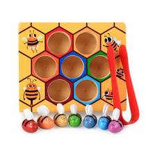 Hive Board Games Montessori Entertainment Early Childhood Education Early Childhood Education Jigsaw Building Blocks Wooden Toys 2024 - buy cheap