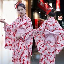 Kimono Yukata japonés tradicional para fiesta, vestido Formal para mujer, túnicas florales Haori, disfraces de Anime, ropa asiática FF2347 2024 - compra barato