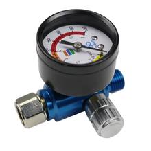 1/4" Thread Air Pressure Regulator Gauge for Compressor HVLP Paint Spray Gun Pneumatic Tool Accessory Tools Water Guns Sprayer 2024 - buy cheap