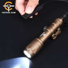 Lanterna de led wadsn tática m300a m600c, lanterna de surefire para rifle de caça momentâneo, luz riflescout para trilho de 20mm 2024 - compre barato