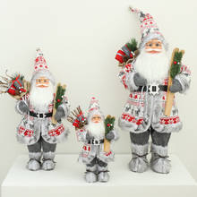 Natal natal decorações para casa, 60cm, lantejoulas vermelho, com meias para o natal, 2021, brinquedo para crianças 2024 - compre barato