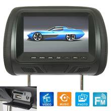 Универсальный 7 дюймов автомобильный монитор заднего сиденья Развлечения Multimedias плеер 2024 - купить недорого