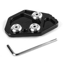 Motorcycle Kickstand Foot Side Stand Extension Pad Base Plate Cover Enlargement For BMW K1300S K1300R 09-12 K1200R K1200S 05-08 2024 - buy cheap