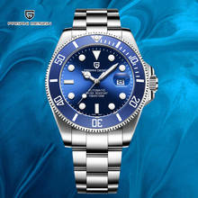 2020 PAGANI DESIGN Brand Luxury Automatic Mechanical Blue Watch Men Waterproof Fashion Mens Mechanical Watches Relogio Masculino 2024 - buy cheap