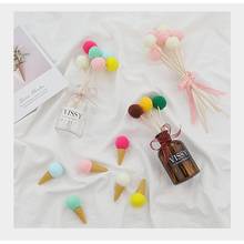 Hot Sales INS Photo Props Colorful Cute Hairball Ornament Background Shooting Photo Props Photography 2024 - buy cheap