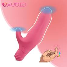 EXVOID Dildo Vibrators for Woman Clitoris Stimulate G-spot Massager Silicone Finger Vibrator Sex Toys for Women Adult Products 2024 - buy cheap