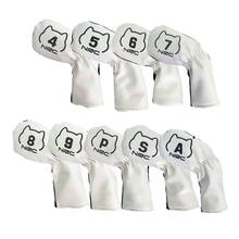 9pcs/Set Head Covers Set Golf Club Headcover Lovely Shiba Inu Golf Driver Head Cover Animal Woods Headcover Dustproof Covers 2024 - buy cheap