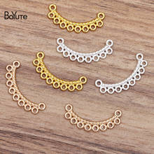 BoYuTe (100 Pieces/Lot) 30*6MM Metal Alloy Connector Loops DIY Jewelry Accessories Hand Made Materials 2024 - buy cheap