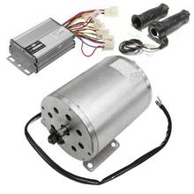 48V 1800W Brushless Electric Start Motor + Motor Controller Box + Throttle Grip Twist for Go Kart Buggy Pitbike ATV Pocket Bike 2024 - buy cheap