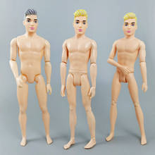 30cm Movable Jointed Doll Ken Boy Body & Head Male MAN Naked Prince DIY Nude Doll Accessories Toys For Children 1/6 BJD Dolls 2024 - buy cheap