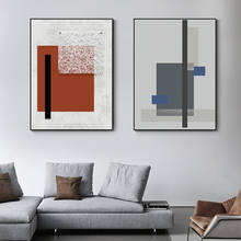 Modern Abstract Geometric Wall Art Nordic Minimalist Canvas Poster Print Fashion Wall Pictures for Living Room Home Decoration 2024 - buy cheap