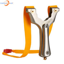 Slingshot Powerful Stainless Steel Hunting Catapult with Rubber Band Outdoor Shooting Sport Accessories 2024 - buy cheap