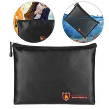 Fireproof Waterproof Document Bags Money Water Heat Insulation Safe Pouches Case Portable Envelope File Folder For Office 2024 - buy cheap