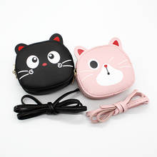 2020 Girl Coin Purse Wallet Cartoon Cat Messenger Bags for Children Crossbody Bag Lovely Small Shoulder Bag Handbag Kids Gifts 2024 - buy cheap