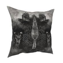 Gungnir-funda de almohada decorativa, cobertor de almohada decorativo, vikingos, Vintage 2024 - compra barato