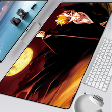Japanese Bleach Anime Gaming Mouse Pad PC Accessories Large Locking Edge Desk Keyboard Mat Game Mousepad Gamer Laptop Table Mats 2024 - buy cheap