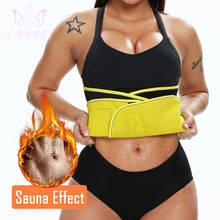 LANFEI Waist Trainer Slimming Corset Women Sweat Neoprene Weight Loss Belt Sauna Shapewear Body Shaper Cincher Strap with Pocket 2024 - buy cheap