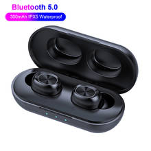 TWS Bluetooth 5,0 наушники с сенсорным управлением стерео беспроводные наушники IPX5 водонепроницаемые музыкальные наушники 2024 - купить недорого