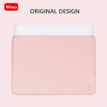 Funda de cuero impermeable para portátil, funda ultrafina para MacBook Pro Air 13, 10, 12, 13,3, 15,4 pulgadas, Xiaomi Air HP 2024 - compra barato