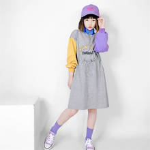 Kids Girls Denim Hoodies 8 10 years Long Sleeve Tops Long Dress Teen Girl 2024 - buy cheap