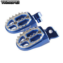 CNC Billet MX Foot Pegs Rests Pedals For YZ YZF WRF YZ85 125 250 YZ250F YZ450F WR250F WR450F MX Motocross Enduro Supermoto 2024 - buy cheap