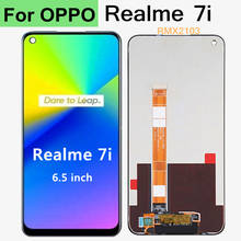 6.5" For OPPO Realme 7i RMX2103 LCD Display Screen +Touch Panel Digitizer Assembly Replacement For Oppo Realme 7i lcd 2024 - buy cheap