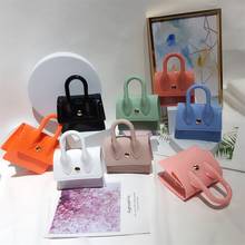 Mini Candy Color Jelly Women's Handbag Small Pvc Shoulder Messenger Bag Silicone Chains Crossbody Bags for Women 2021 Purse New 2024 - buy cheap