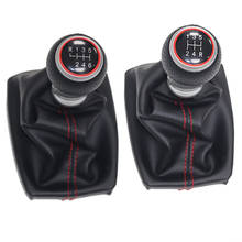 Pomo de palanca de marchas cromado de 5/6 velocidades para coche, cubierta de arranque Gaitor para Audi A4(2001-2008)B6(2001-2005)A6 C5 (2001) para Seat Exeo(201) 2024 - compra barato