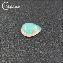 Pear shape opal loose gemstone for jewelry shop 100% natural opal wholesale gemstone 2024 - buy cheap