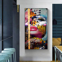 Pop Heroines Cool Artworks Canvas Painting on The Wall Art Posters and Prints Portrait Decorative Picture for Living Room Decor 2024 - buy cheap
