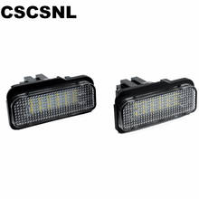 CSCSNL-luces LED para matrícula de coche, accesorio para Mercedes W211, W203, 5D, W219, R171, sin Error, 12V, 2 piezas 2024 - compra barato