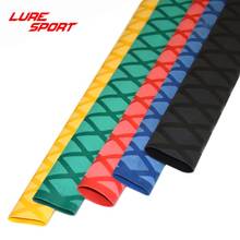 80cm Heat Shrink Tube 1PC Non-Slip X Wrap Textured Tennis Badminton Handle Grip Rod Racket Sleeving Rod Building component DIY 2024 - buy cheap