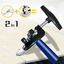 Portable Manual Glass Tile Opener Hand-Held Replacement Cutter Heads Ceramic Tile Glass Cutter Multi-function Glass Cutting Tool 2024 - compre barato