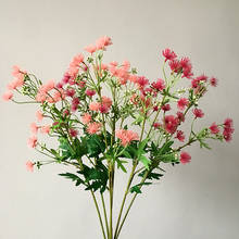 Flores artificiales de Leucospermum, 18 cabezas, para decoración de bodas, planta de Flores falsas de plástico 2024 - compra barato