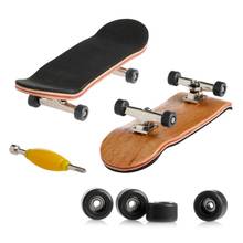 2020 New Drop ShiP 1Set Wooden Deck Fingerboard Skateboard Sport Games Kids Gift Maple Wood Set New 2024 - buy cheap