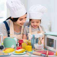 Children Play House Kids Gift Large Simulation Microwave Kitchen Utensils Play House Kitchen Toys Dollhouse Furniture Baby Gifts 2024 - buy cheap
