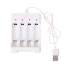 1.2V Universal Smart 4-Slot AA/AAA Rechargeable Battery Charger Adapter USB Plug 2024 - buy cheap