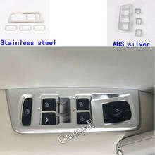 Car Door Window Glass Inner Panel Armrest Lift Switch Button Trim Frame For VW Volkswagen Touran L 2016 2017 2018 2019 2024 - buy cheap