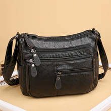 Women Soft Leather Shoulder Bags Female Crossbody Bags For Women Ladies Bags Designer Commuter bag 2024 - buy cheap