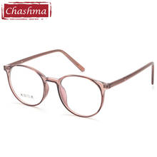 Retro Transparent Frame Women Prescription Glasses Eye Glass for Men Optical Glass TR90 Round Spectacles 2024 - buy cheap