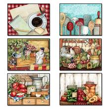 Full Square/Round Diamond Embroidery DIY Diamond Painting Cross stitch Kitchen Fruits Cafe Diamond Mosaic Pattern Hobby & Crafts 2024 - buy cheap