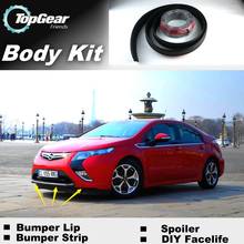 Bumper Lip Lips For Opel Ampera Volt 2011~2019 / Top Gear Shop Spoiler For Car Tuning / TOPGEAR Recommend Body Kit + Strip 2024 - buy cheap