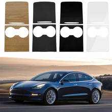 Car Center Console Stickers Decoration Protective Decals for Tesla Model Y 2021 / Model 3 2021 Interior Wrap 2024 - buy cheap