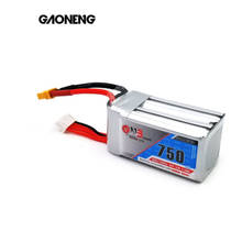 Gaoneng GNB 750mAh 14.8V 4S 80C/160C Lipo battery with XT30 or XT60 Plug for FPV Racing Drone RC Drone Quadcopter helis parts 2024 - buy cheap