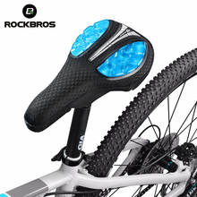 Rockbros-capa de silicone líquido para selim de bicicleta, capa para assento de bicicleta, esponja macia, gel, ciclismo, estrada, montanha 2024 - compre barato