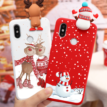 Cartoon Christmas Doll Phone Case For Xiaomi Redmi Note 9S 8T 5 6 7 8 9 Pro Max 9A 8A Mi A3 9 Note10 Lite A2 Cover New Year Gift 2024 - buy cheap