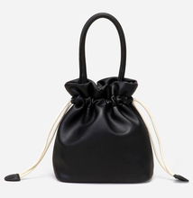 Модная женская сумка на шнурке, маленькая сумка-мешок, высокое качество, сумка через плечо из искусственной кожи, одноцветная сумка, фирменный дизайн, сумка через плечо 2024 - купить недорого