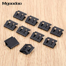 10Pcs Auto Fastener Clip Black Rivets Clips Car Console Navigation CD DVD Sound Panel Metal Iron Retainer For Honda Civic Accord 2024 - buy cheap